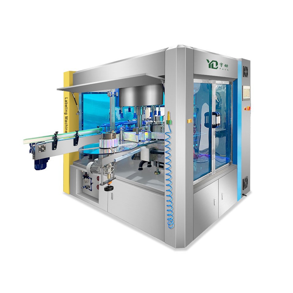 Full Servo Square Bottle Labeling Machine